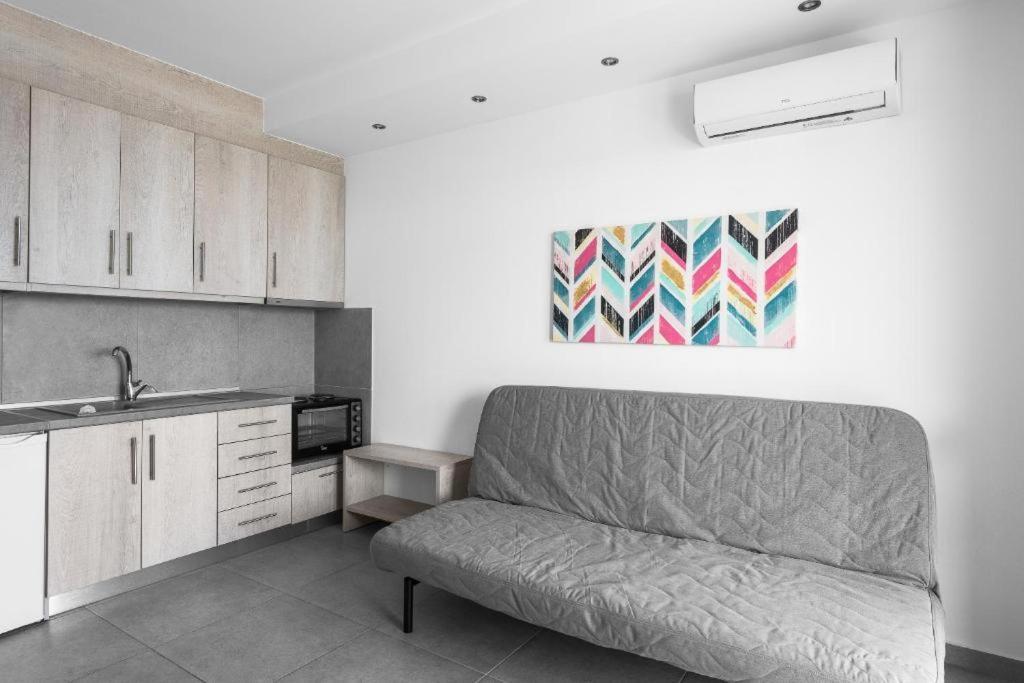 Blue Horizon 5 Apartment Nea Kallikrateia ภายนอก รูปภาพ