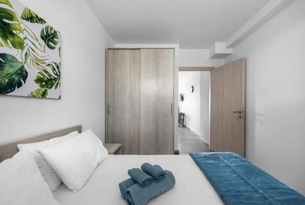 Blue Horizon 5 Apartment Nea Kallikrateia ภายนอก รูปภาพ