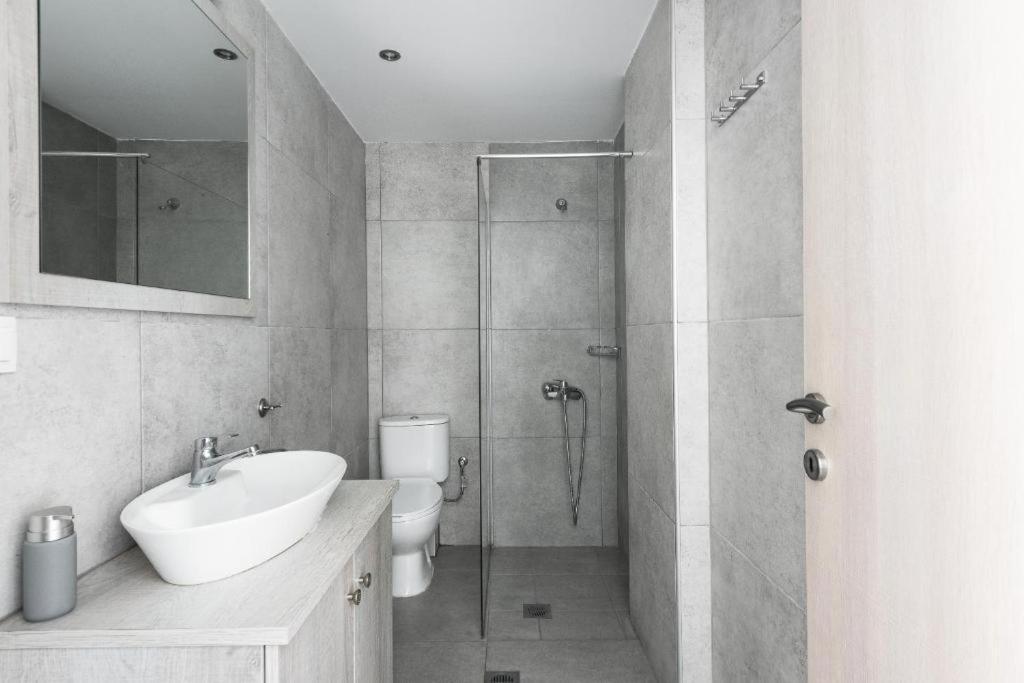 Blue Horizon 5 Apartment Nea Kallikrateia ภายนอก รูปภาพ