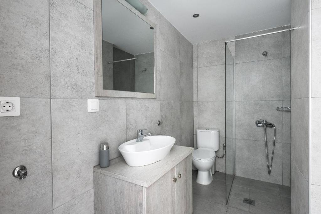 Blue Horizon 5 Apartment Nea Kallikrateia ภายนอก รูปภาพ